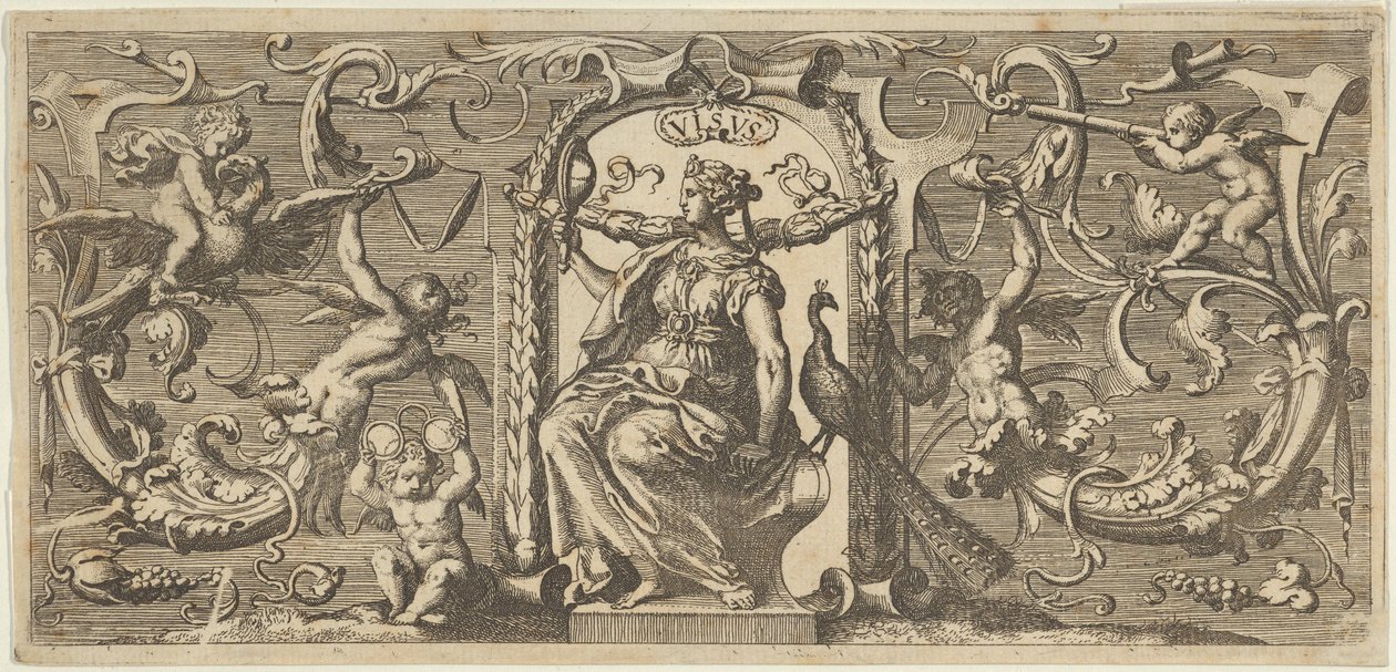 Vista Visus, de Quinque Sensuum Cinco Sentidos, ca. 1655 de Francis Cleyn