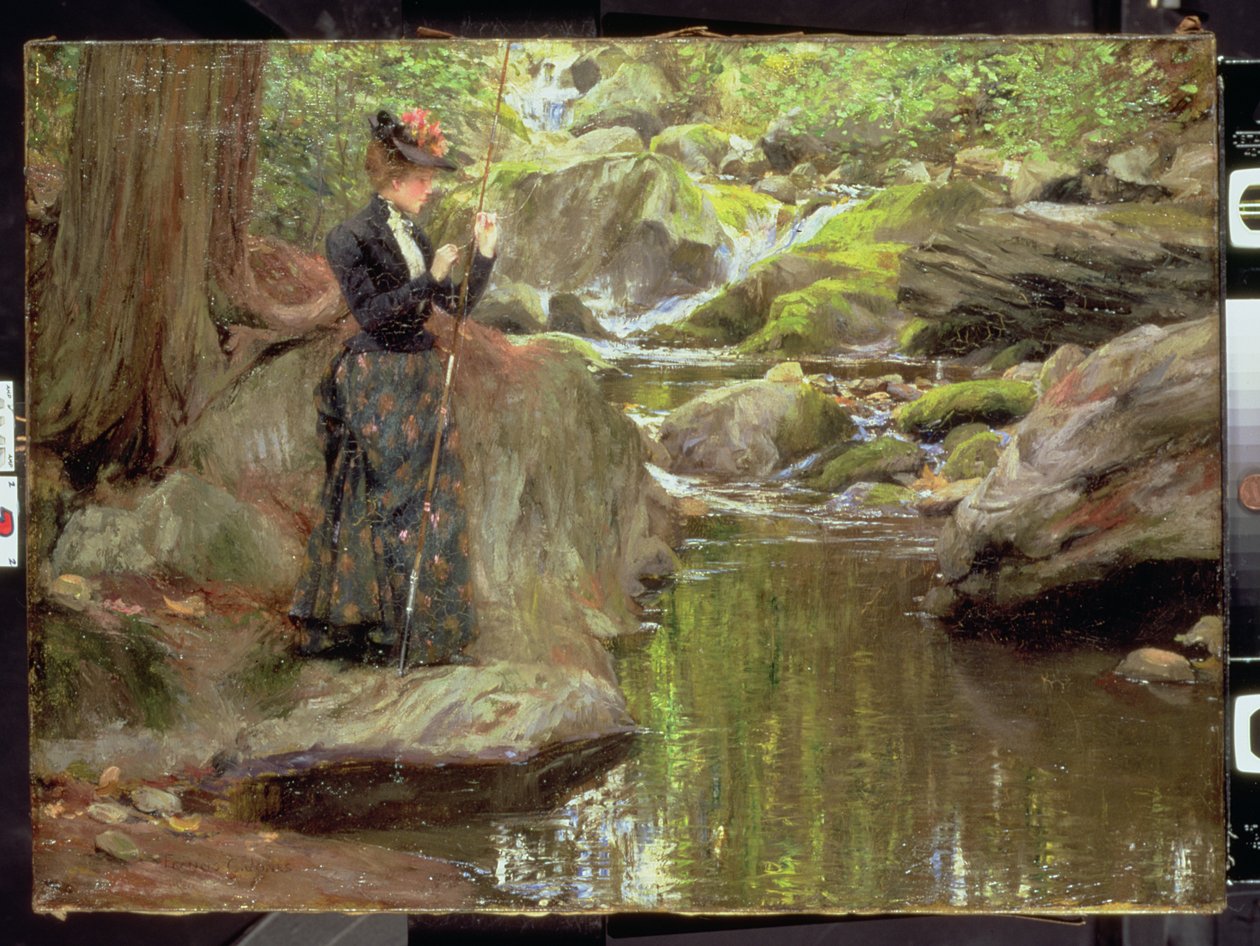 Cebando la línea de Francis Coates Jones