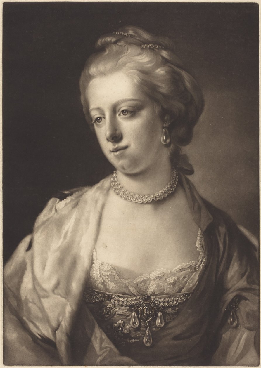 La princesa Carolina Matilde, reina de Dinamarca de Francis Cotes