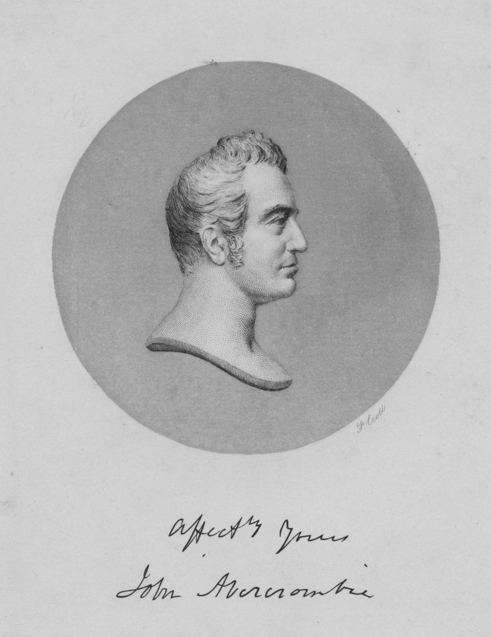 John Abercrombie, c1850 de Francis Croll