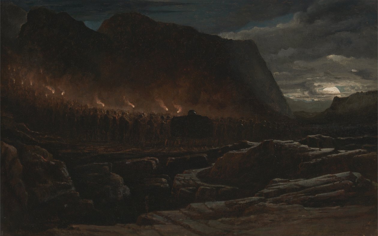 Cortejo fúnebre de Francis Danby