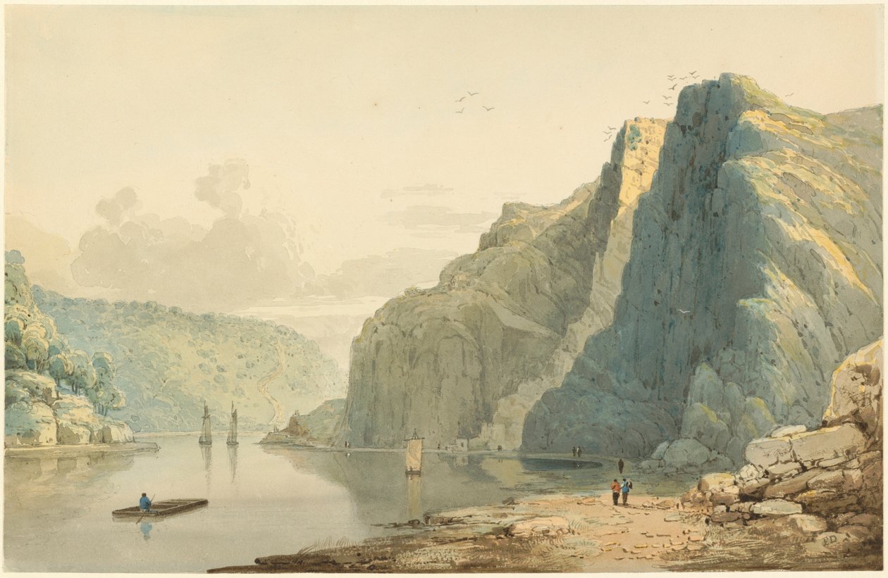 Las rocas de San Vicente y el desfiladero del Avon de Francis Danby