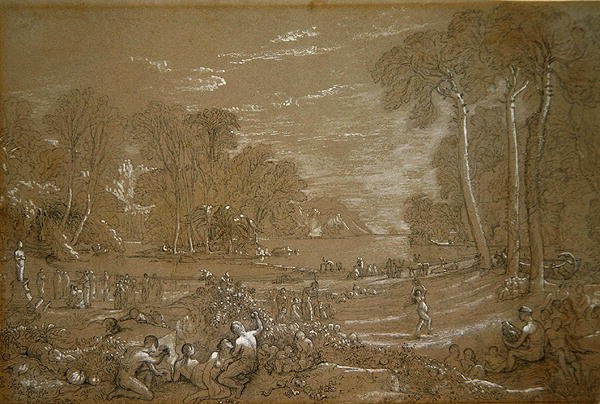 Estudio para la Edad de Oro de Francis Danby