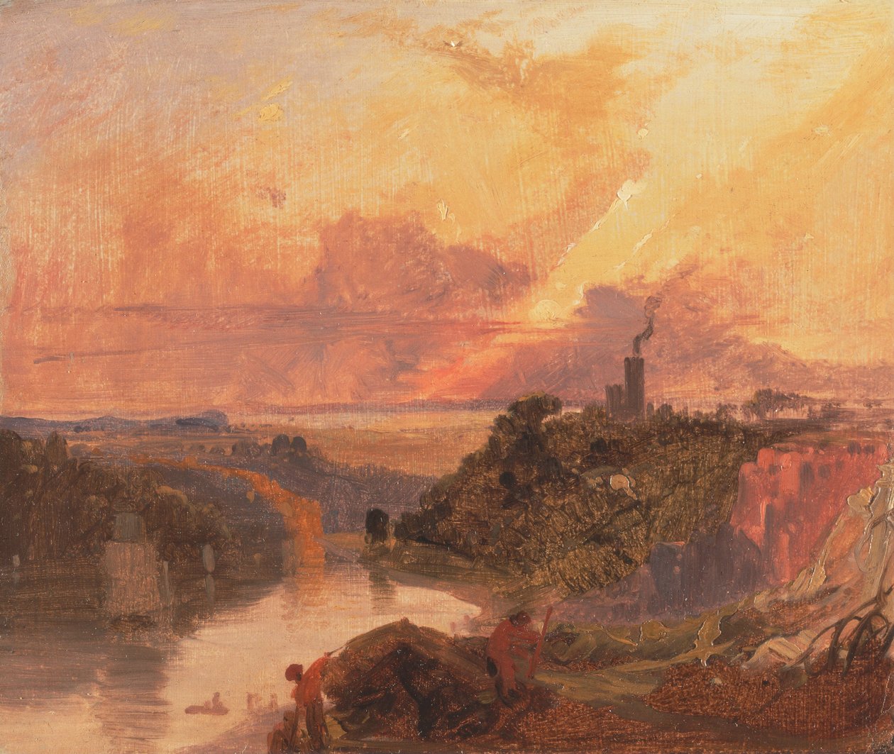 El desfiladero del Avon al atardecer de Francis Danby