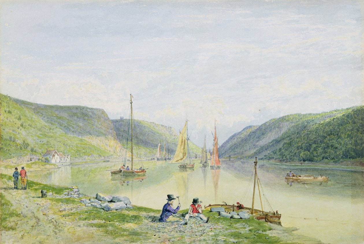 La garganta de Avon desde debajo de Sea Walls de Francis Danby