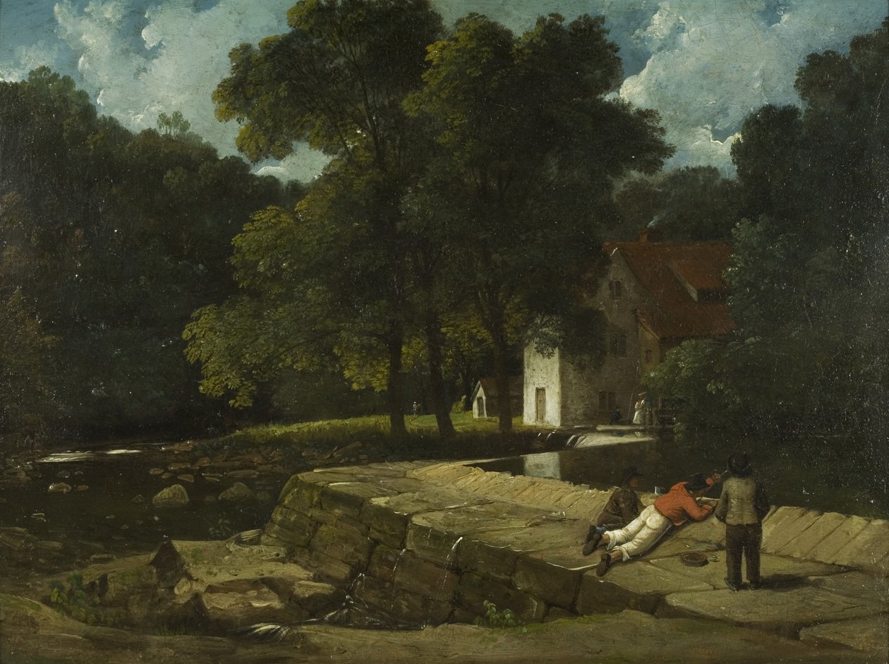 El molino de rapé, Stapleton, c.1822 de Francis Danby