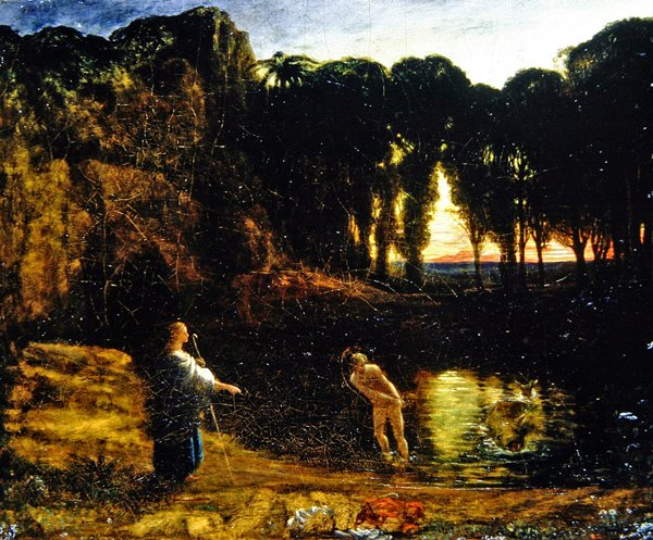 Tobías y el pez de Francis Danby