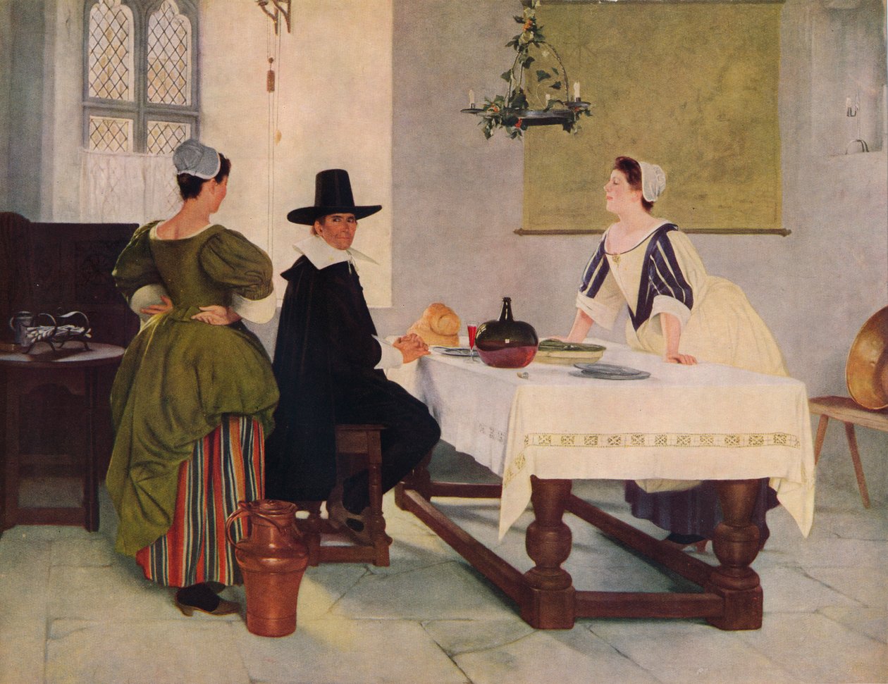 Entre dos fuegos, c1892, 1938 de Francis Davis Millet