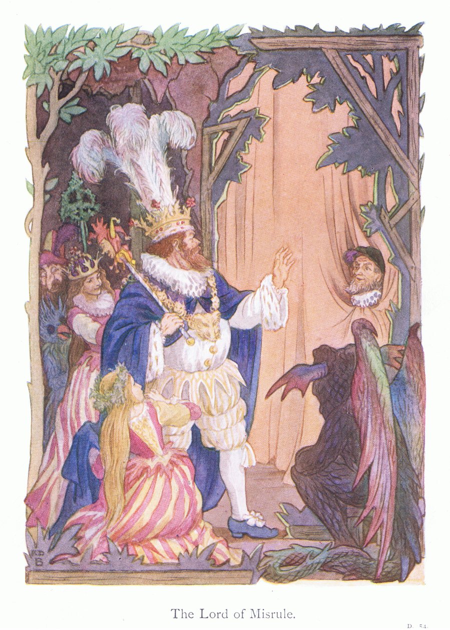 El Señor del Desgobierno (litografía en color) de Francis Donkin Bedford