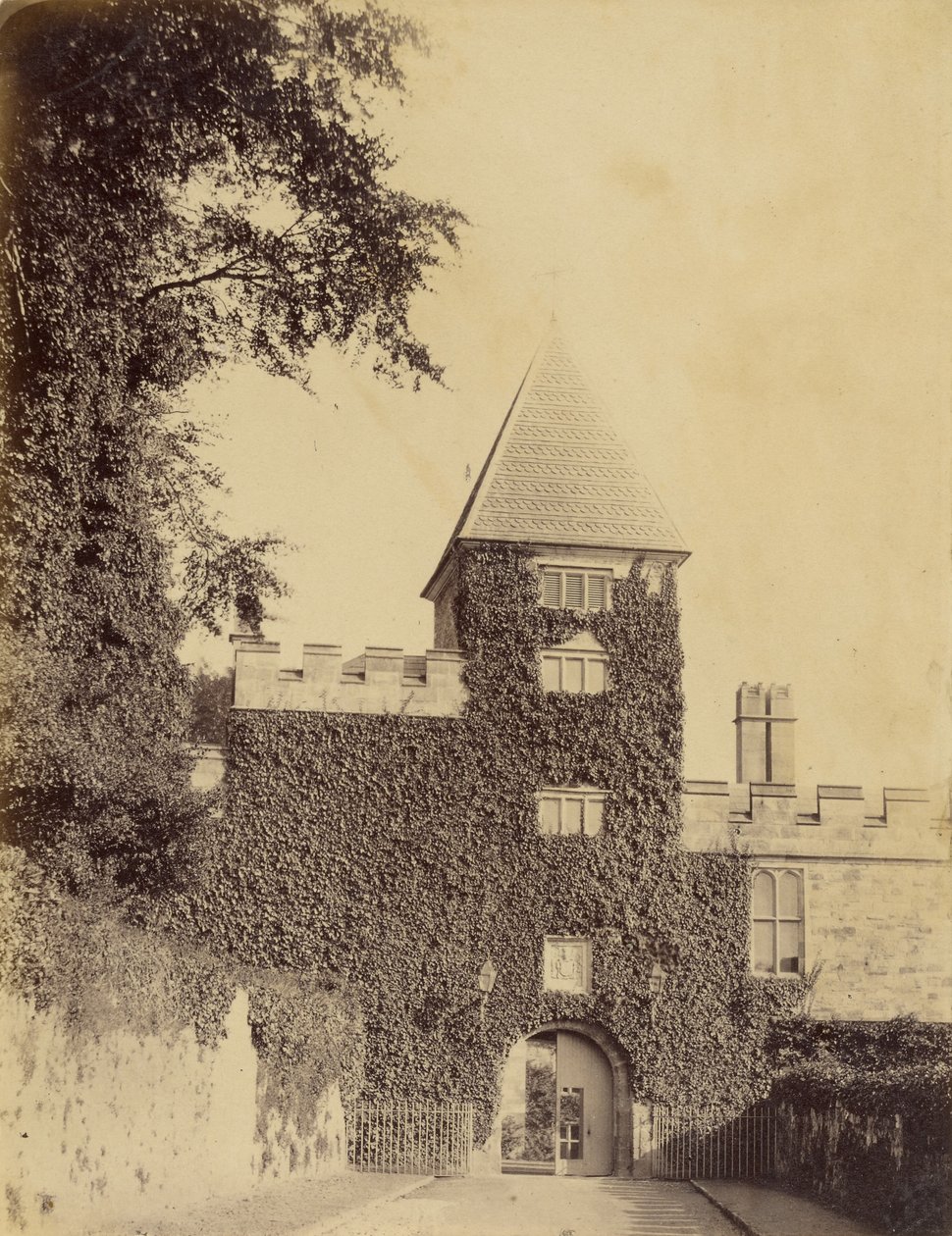 Puerta de entrada y torre del castillo de Lismore de Francis Edmond Currey