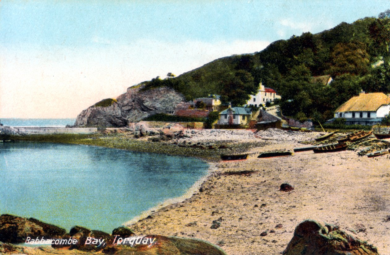Bahía de Babbacombe, Torquay, Devon, siglo XX de Francis Frith