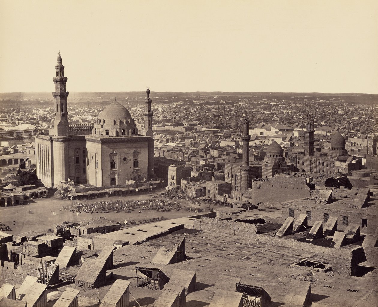 El Cairo desde la Ciudadela. Primera vista de Francis Frith