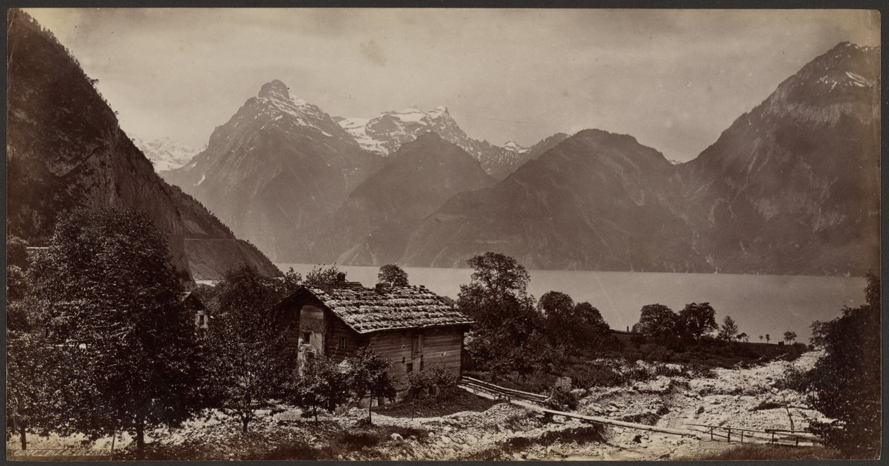 Lago de los Cuatro Cantones de Francis Frith