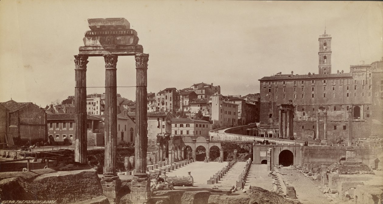 El Foro, Roma de Francis Frith