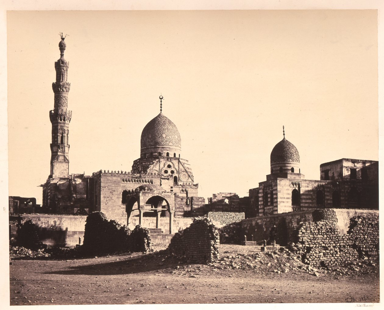 La mezquita de Kaitbey de Francis Frith