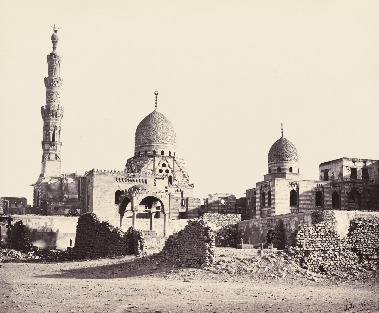 La mezquita de Kaitbey de Francis Frith