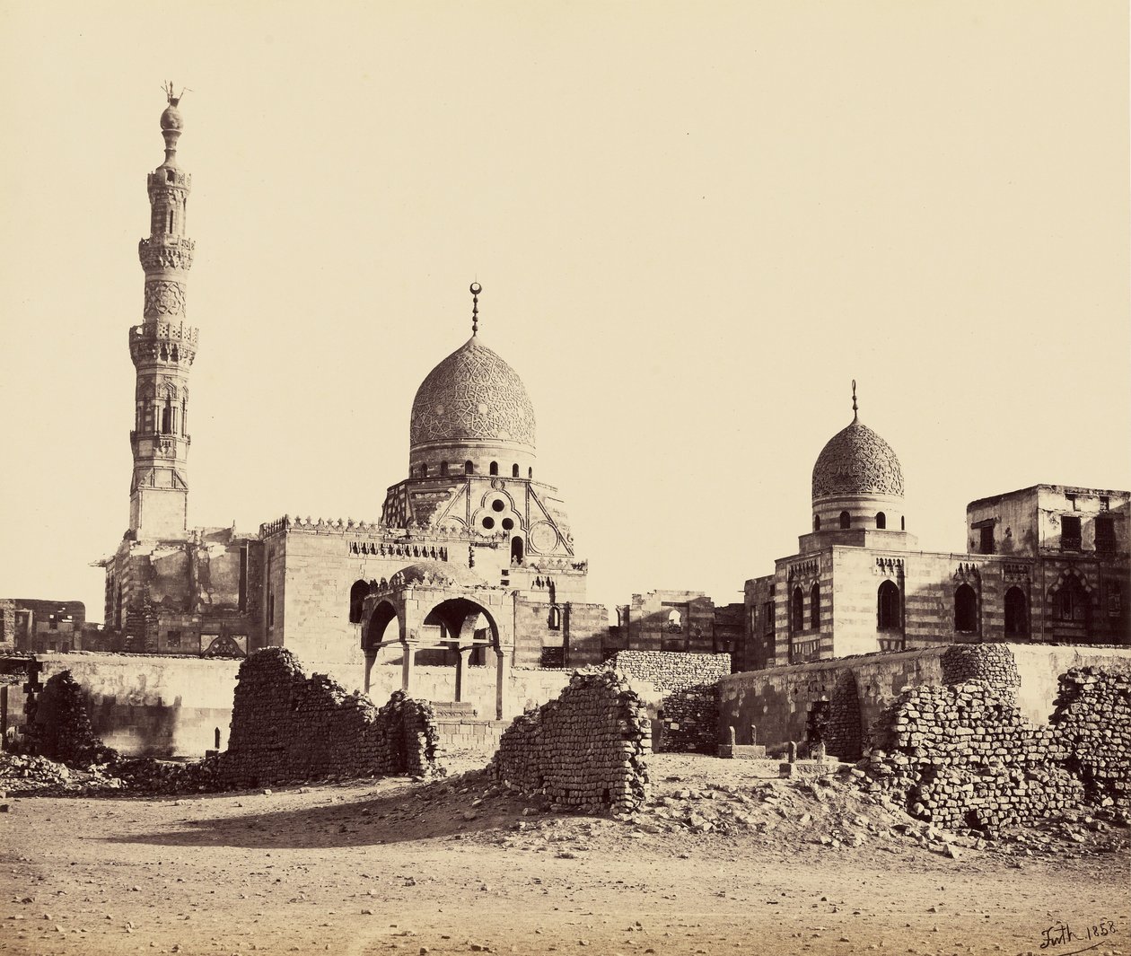 La mezquita de Kaitbey de Francis Frith