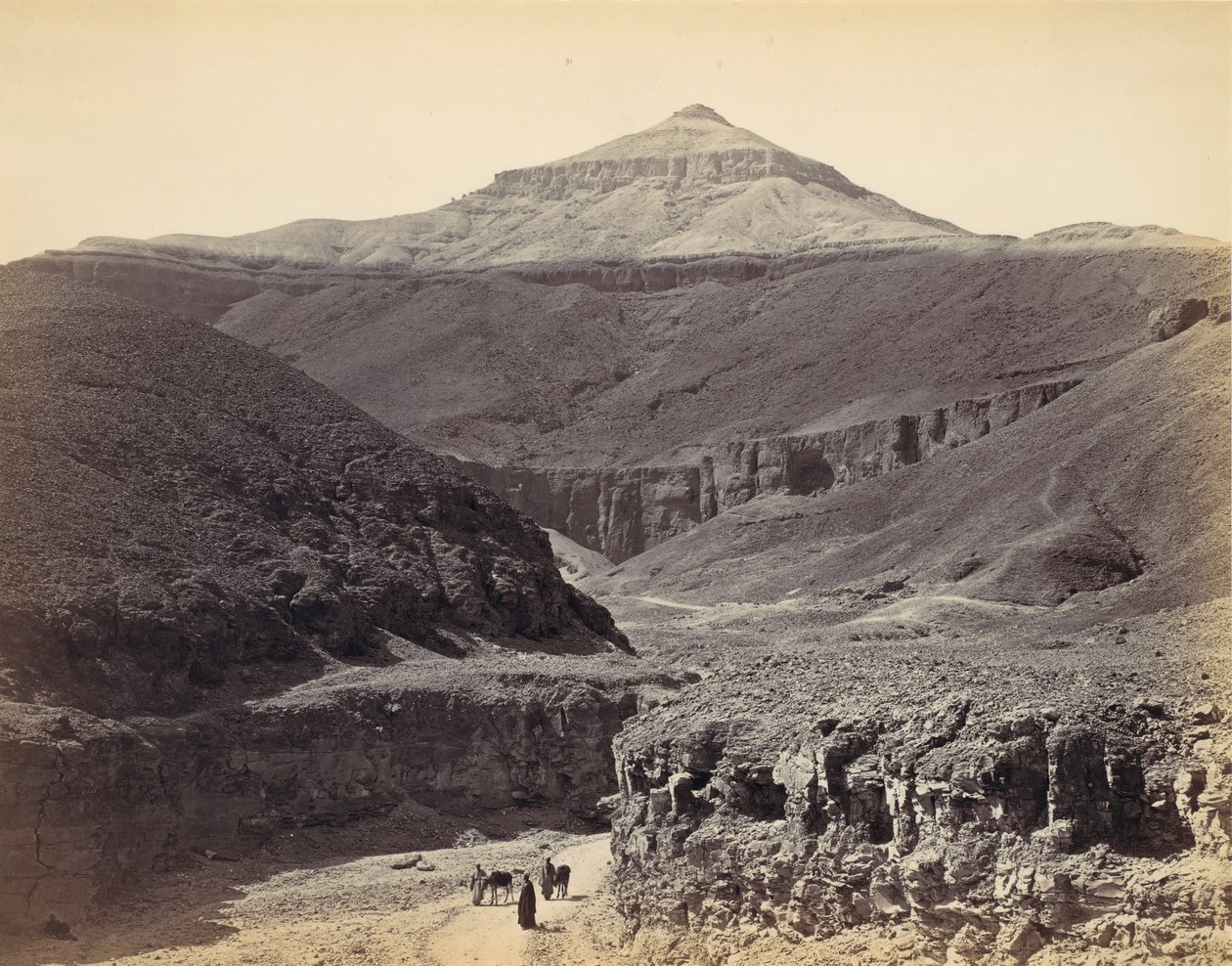 Valle de los Reyes, Tebas, ca. 1857 de Francis Frith