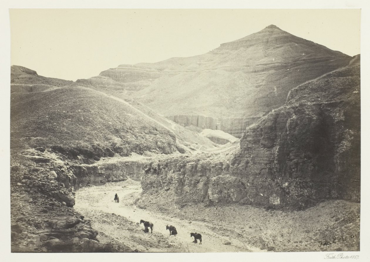 Valle de la Tumba de los Reyes, Tebas de Francis Frith