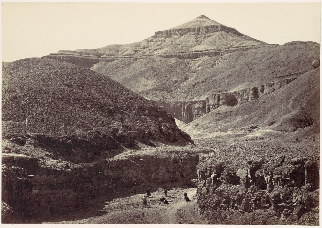 Valle de las tumbas de los reyes, Tebas de Francis Frith