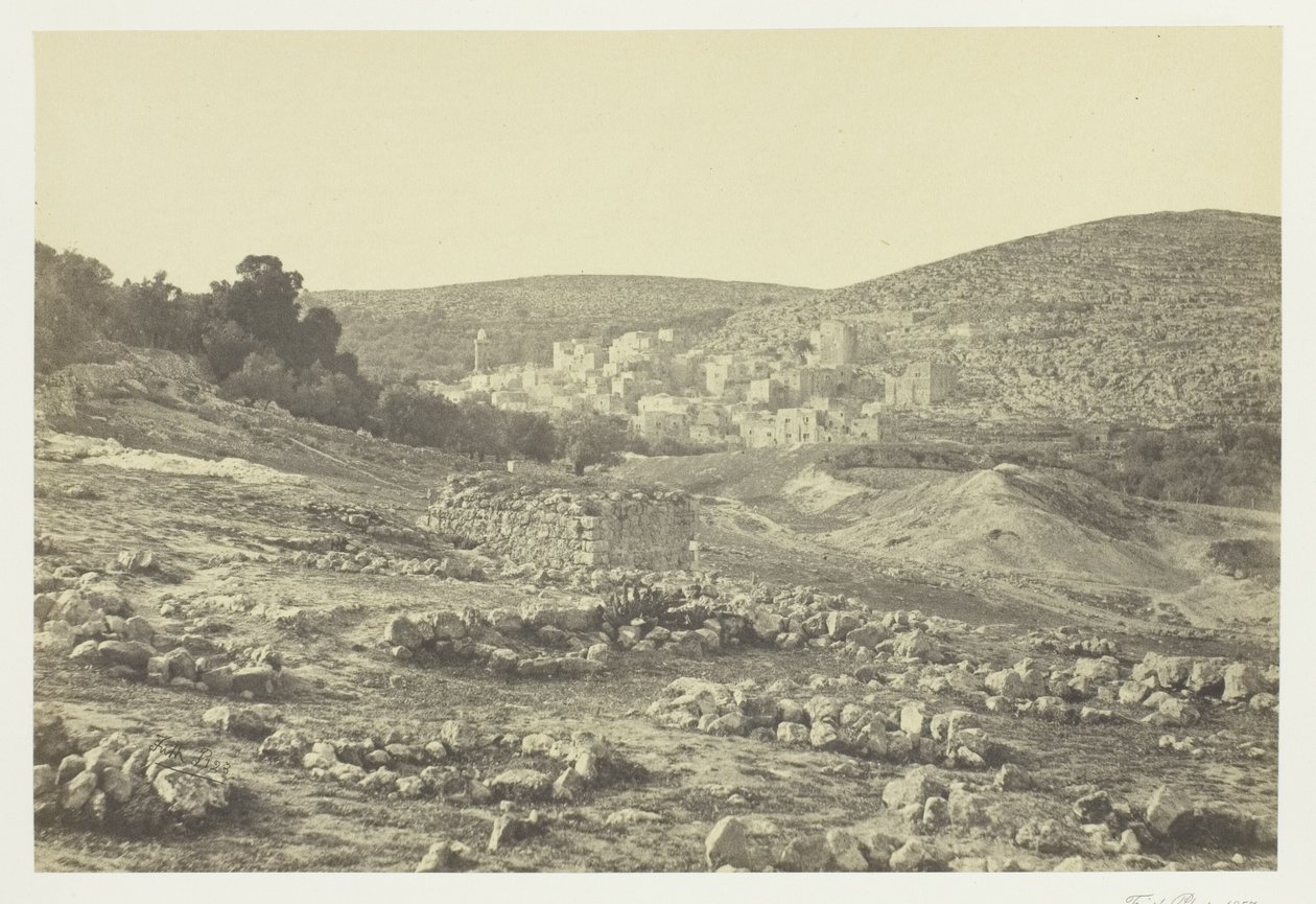 Vista de Hebrón de Francis Frith