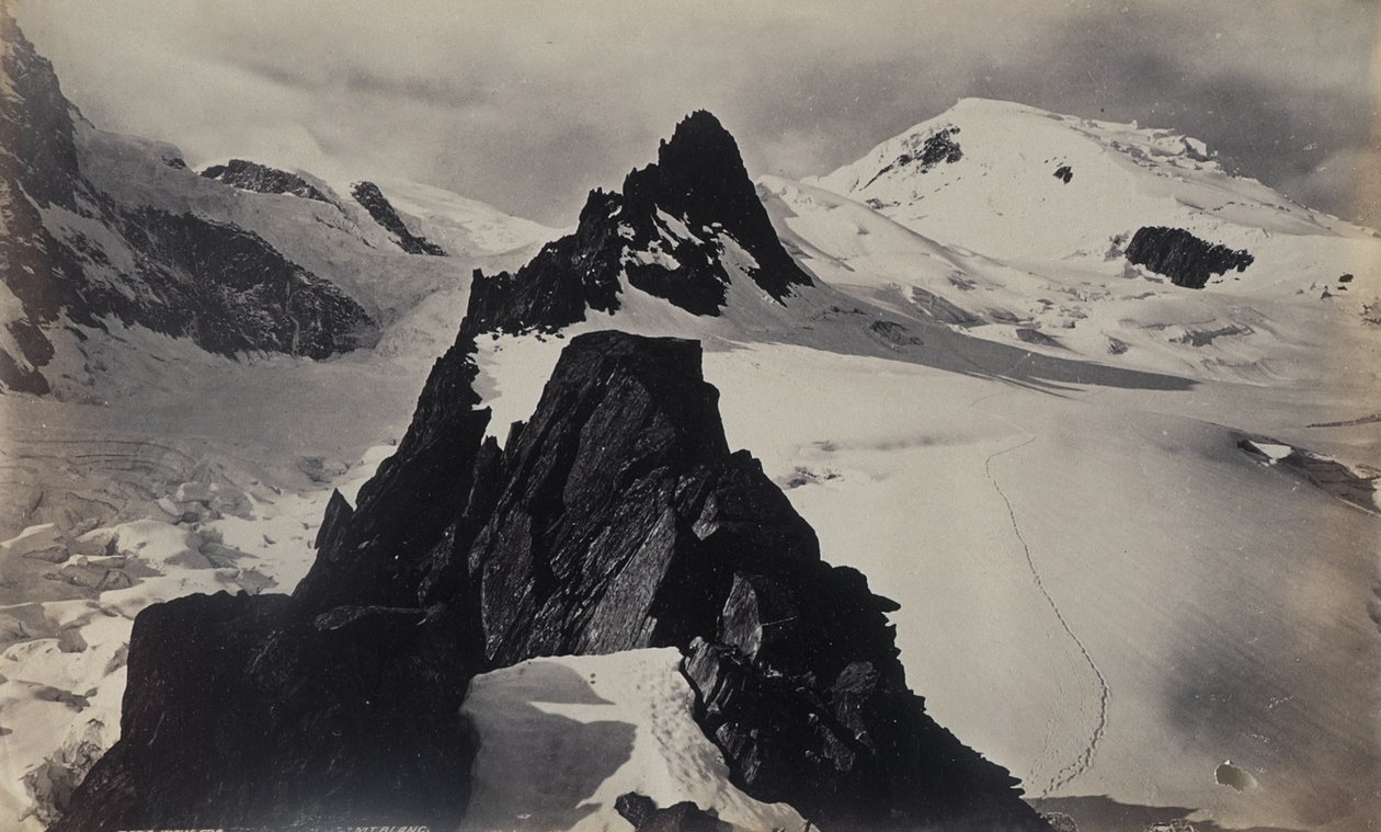 Vista desde el Mont Blanc de Francis Frith