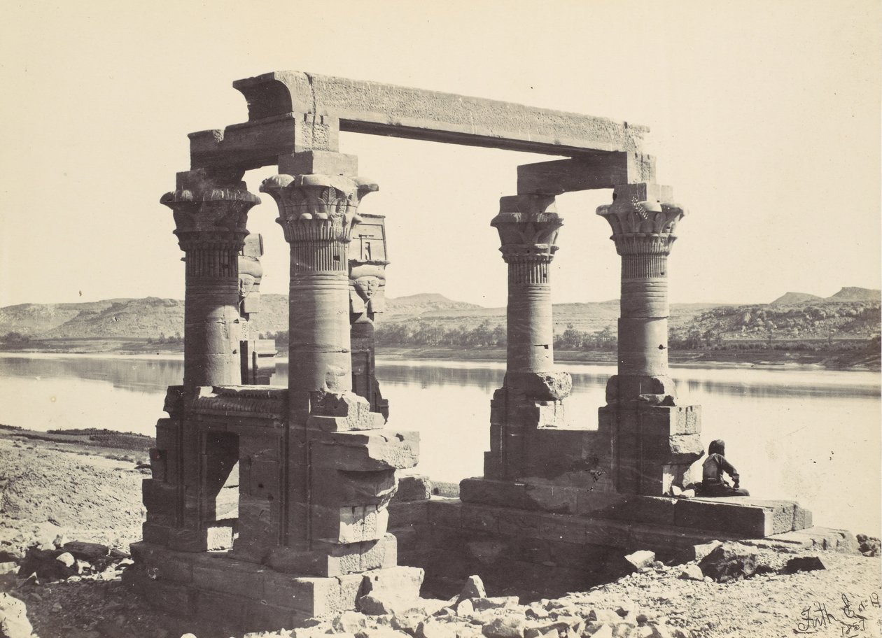 Wady Kardassy, Nubia, 1857 de Francis Frith