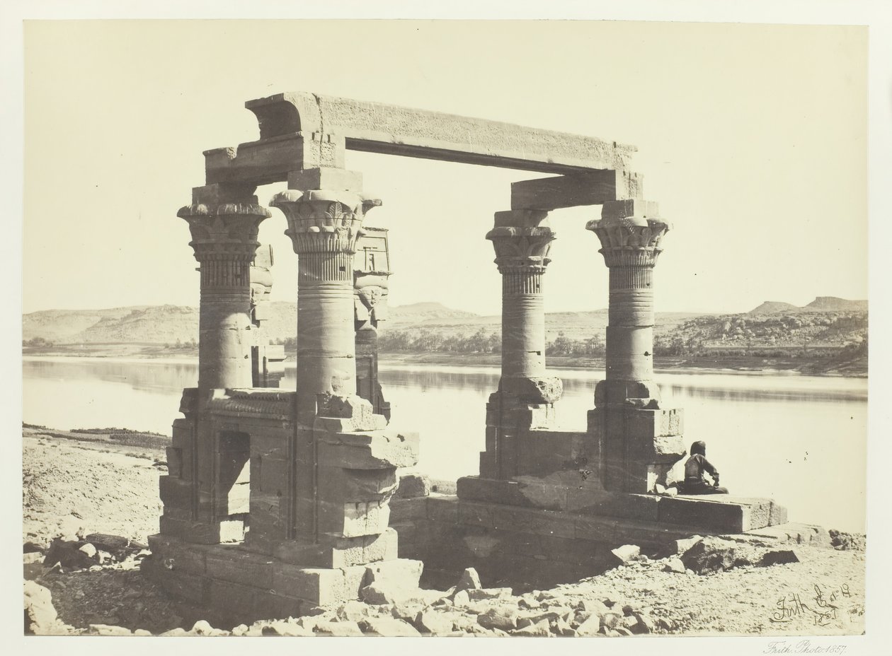 Wady Kardassy, Nubia, 1857 de Francis Frith