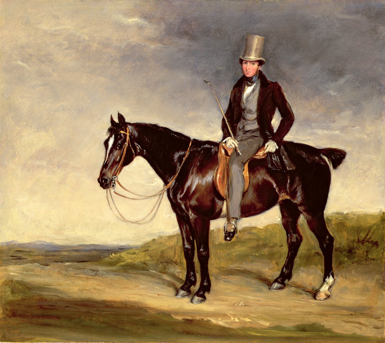 John Hay-Mackenzie en su Cob oscuro de Francis Grant