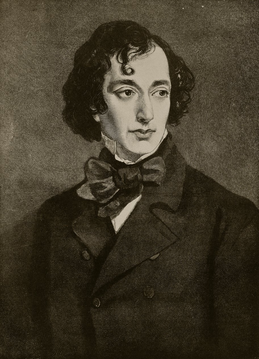Retrato de Benjamin Disraeli, ilustración de 