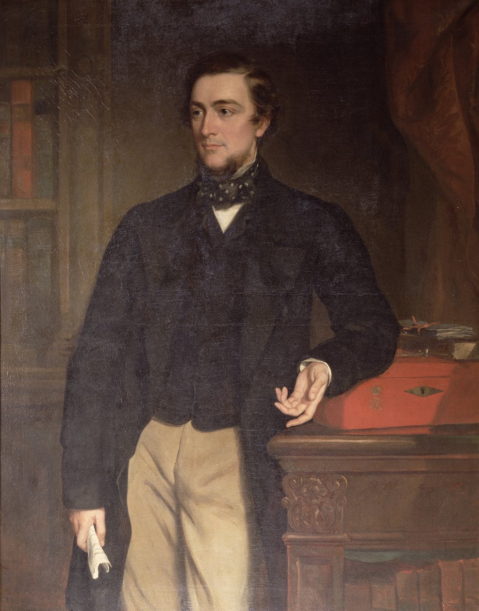 Sidney, Lord Herbert de Lea, 11º Conde de Pembroke (1810-61) de Francis Grant