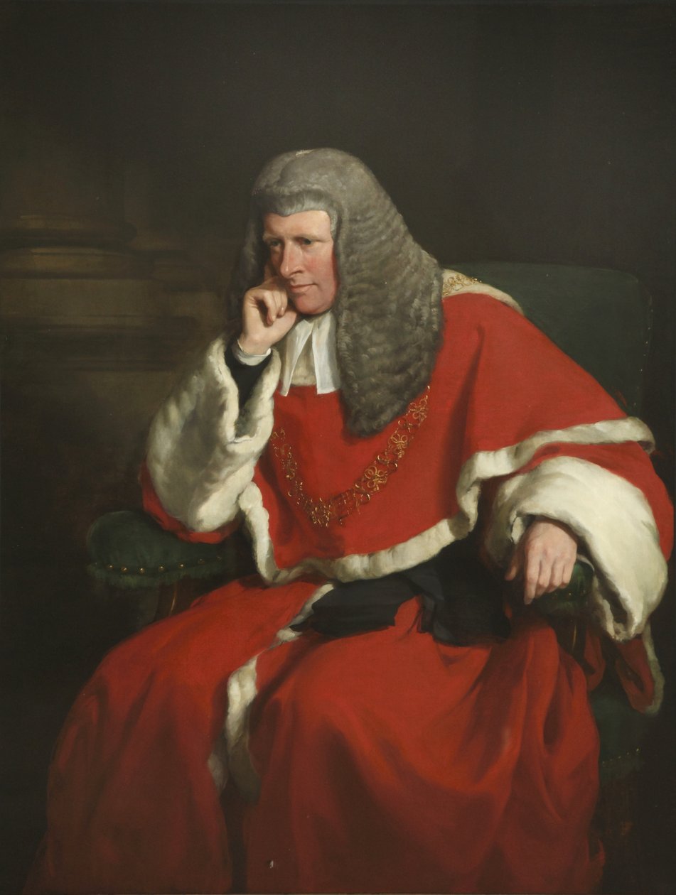 Sir William Erle, Lord Chief Justice de Francis Grant
