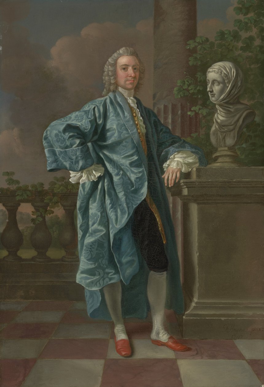 Dr. Charles Chauncey, M.D. (1706-77) 1747 de Francis Hayman