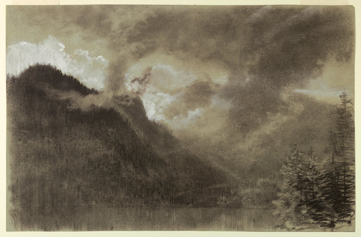 Lago Echo, New Hampshire de Francis Hopkinson Smith