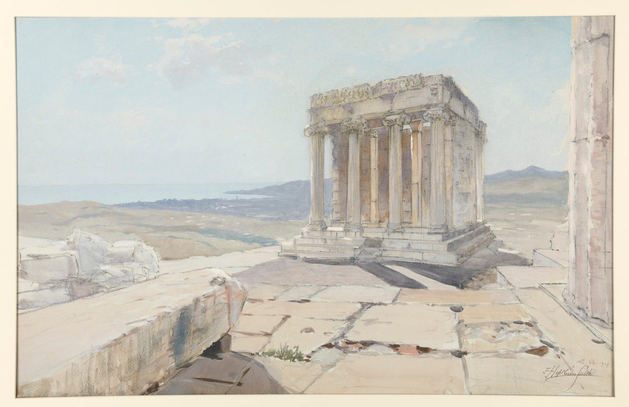 Templo de la Victoria sin alas de Francis Hopkinson Smith