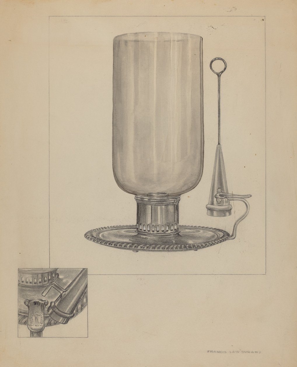 Candelabro de Francis Law Durand