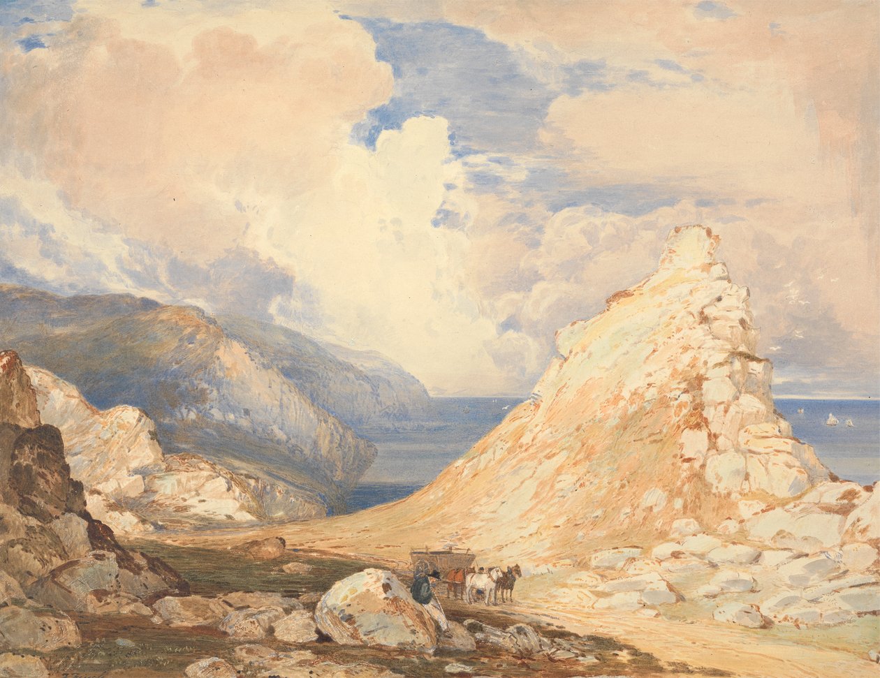 Valle de las Rocas, Lynton, Norte de Devon de Francis Oliver Finch