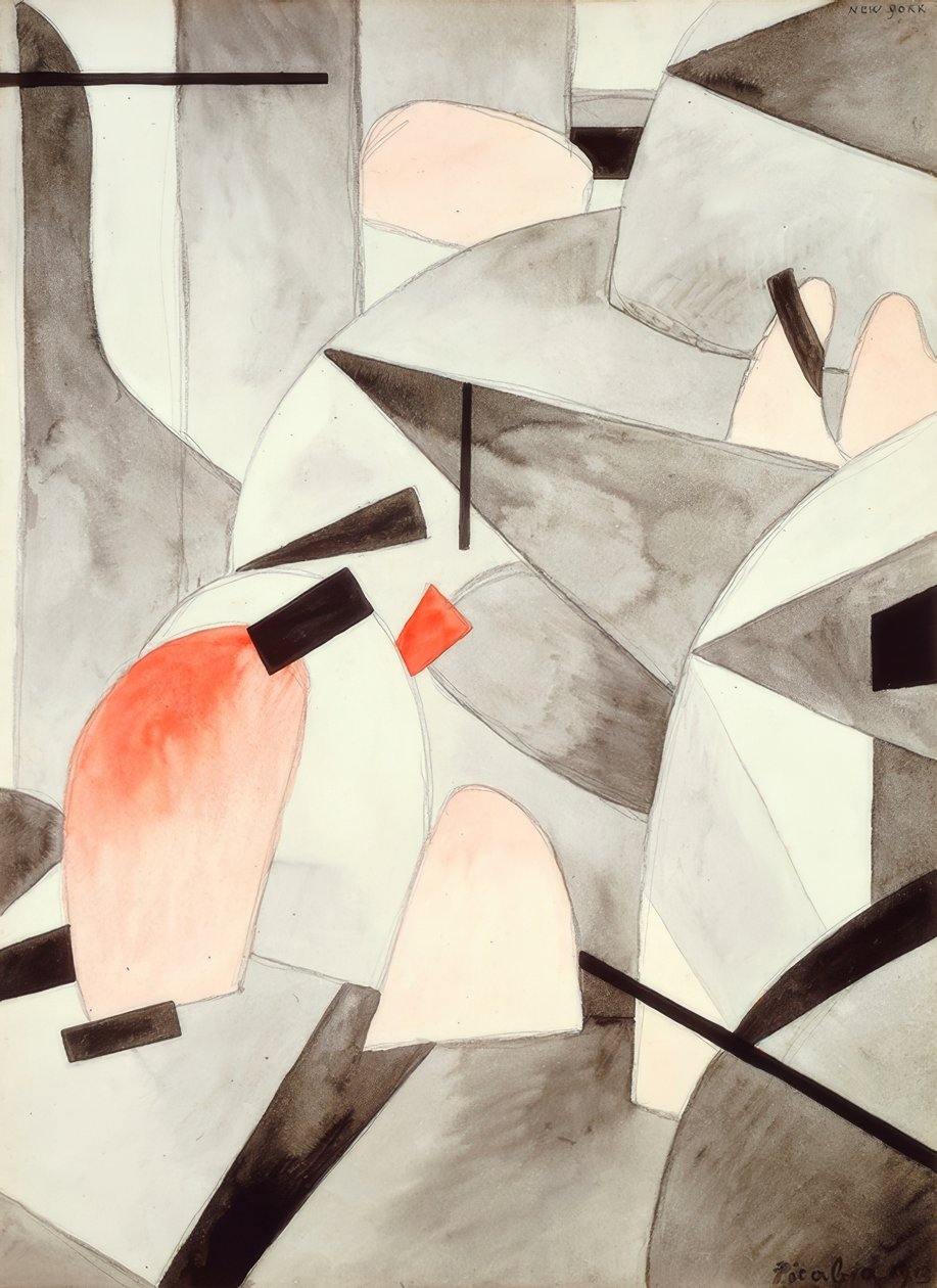 Entrada a Nueva York de Francis Picabia