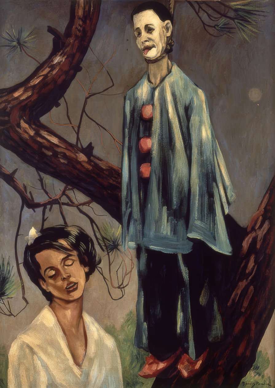Pierrot colgante de Francis Picabia