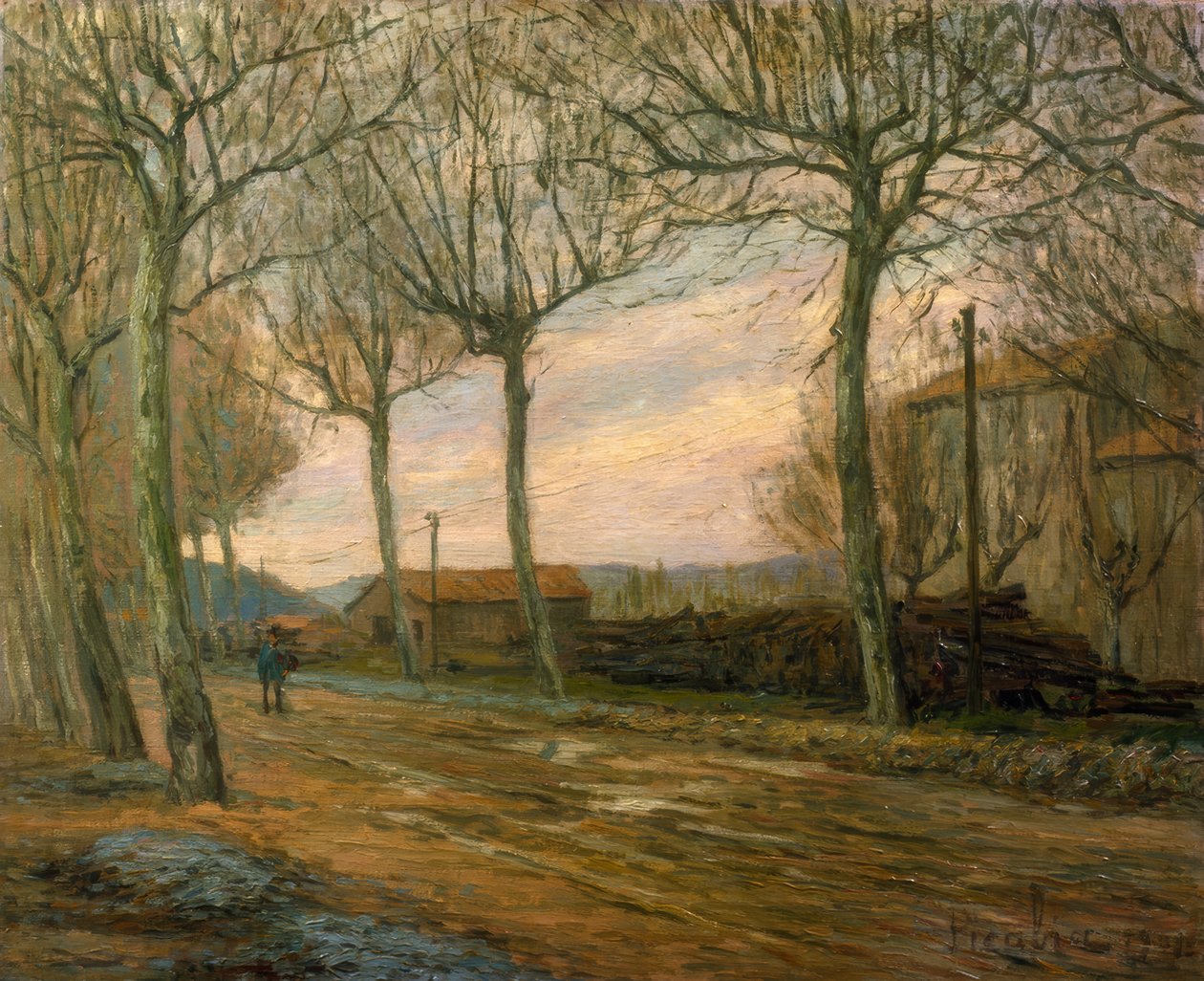Paisaje con vagabundo de Francis Picabia