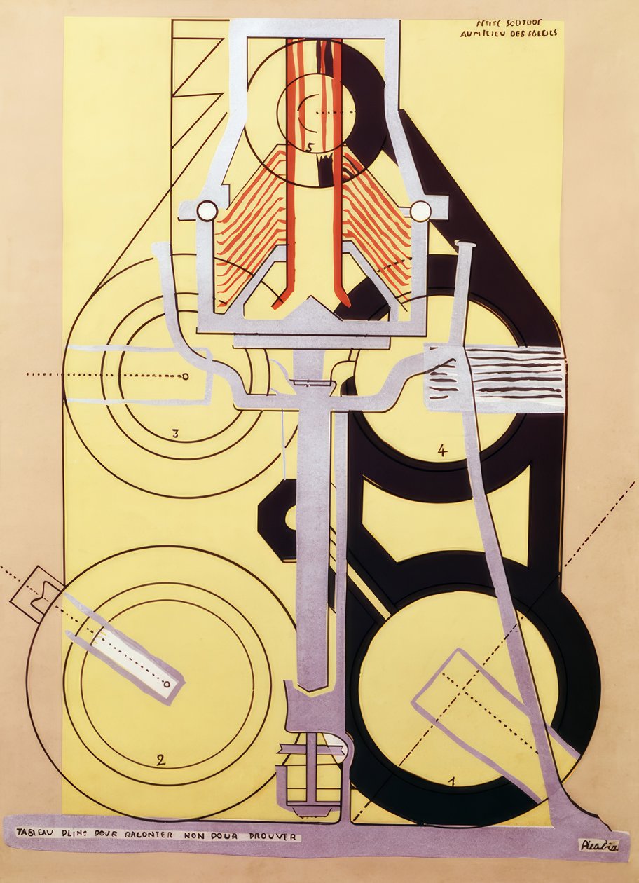 Pequeña soledad entre los soles de Francis Picabia