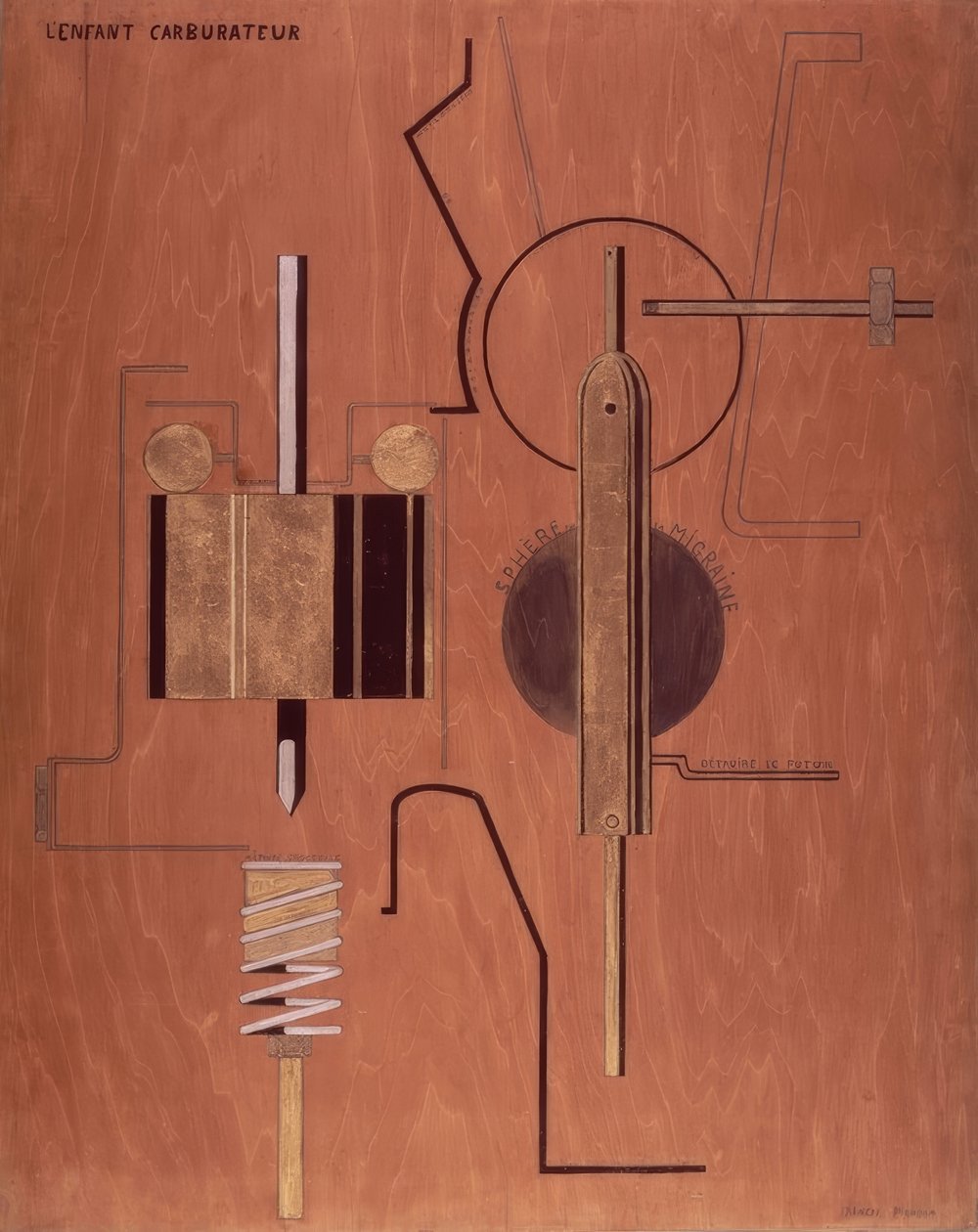 El carburador infantil de Francis Picabia