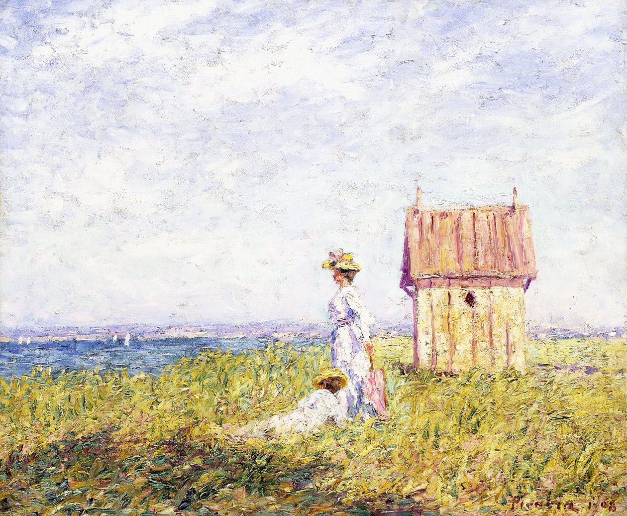 Dos mujeres junto al mar de Francis Picabia