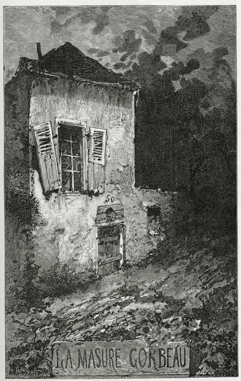 La Masure Gorbeau, siglo XIX de Francis & Scott, Henry Fowke