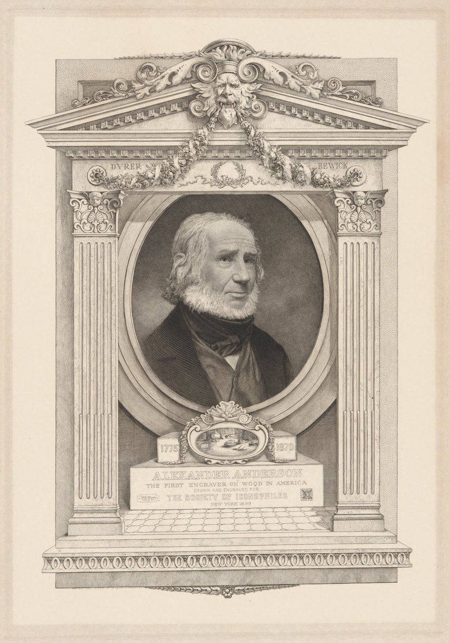retrato de alexander anderson de Francis Scott King