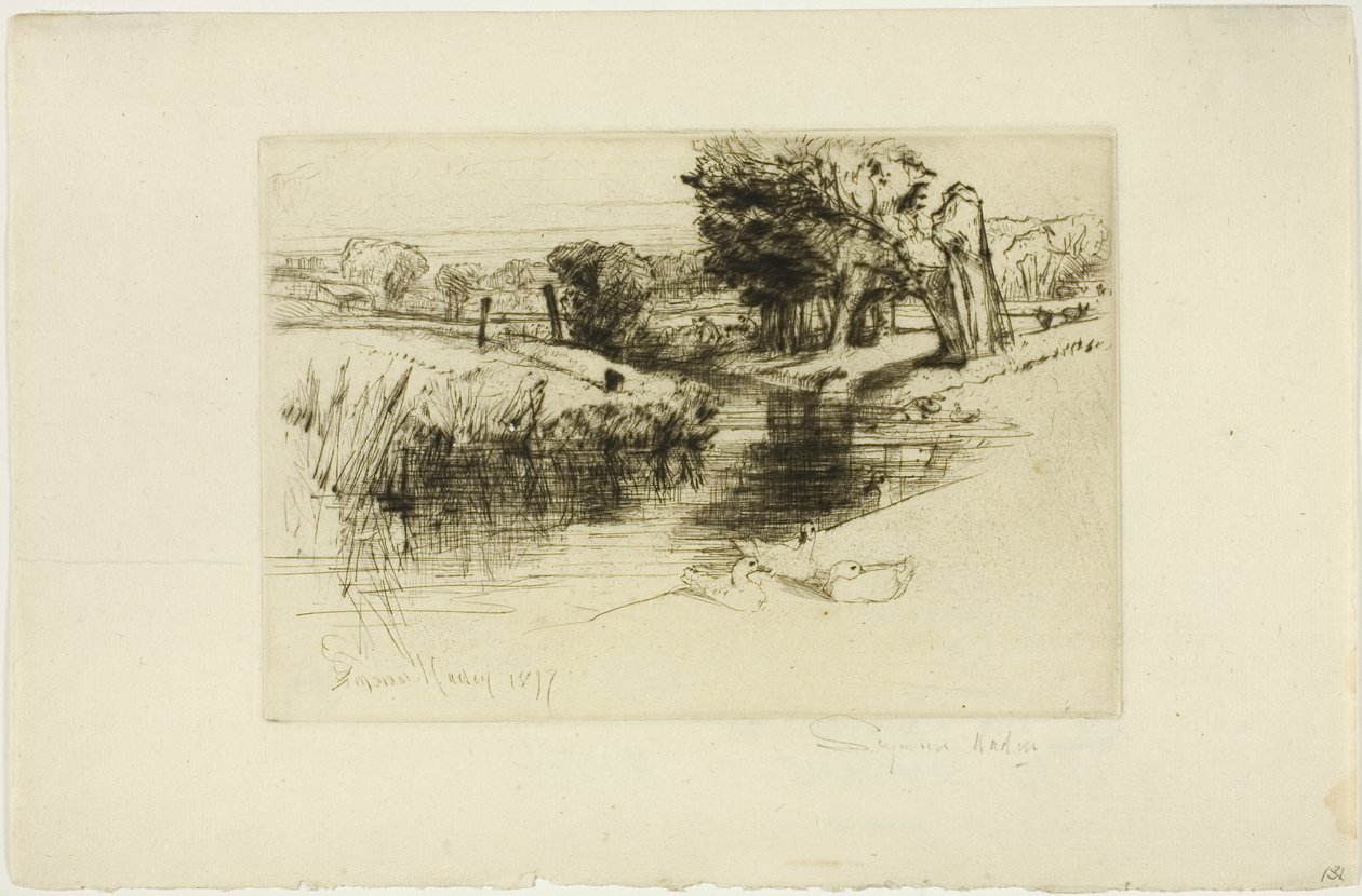 Un Remanso de Francis Seymour Haden