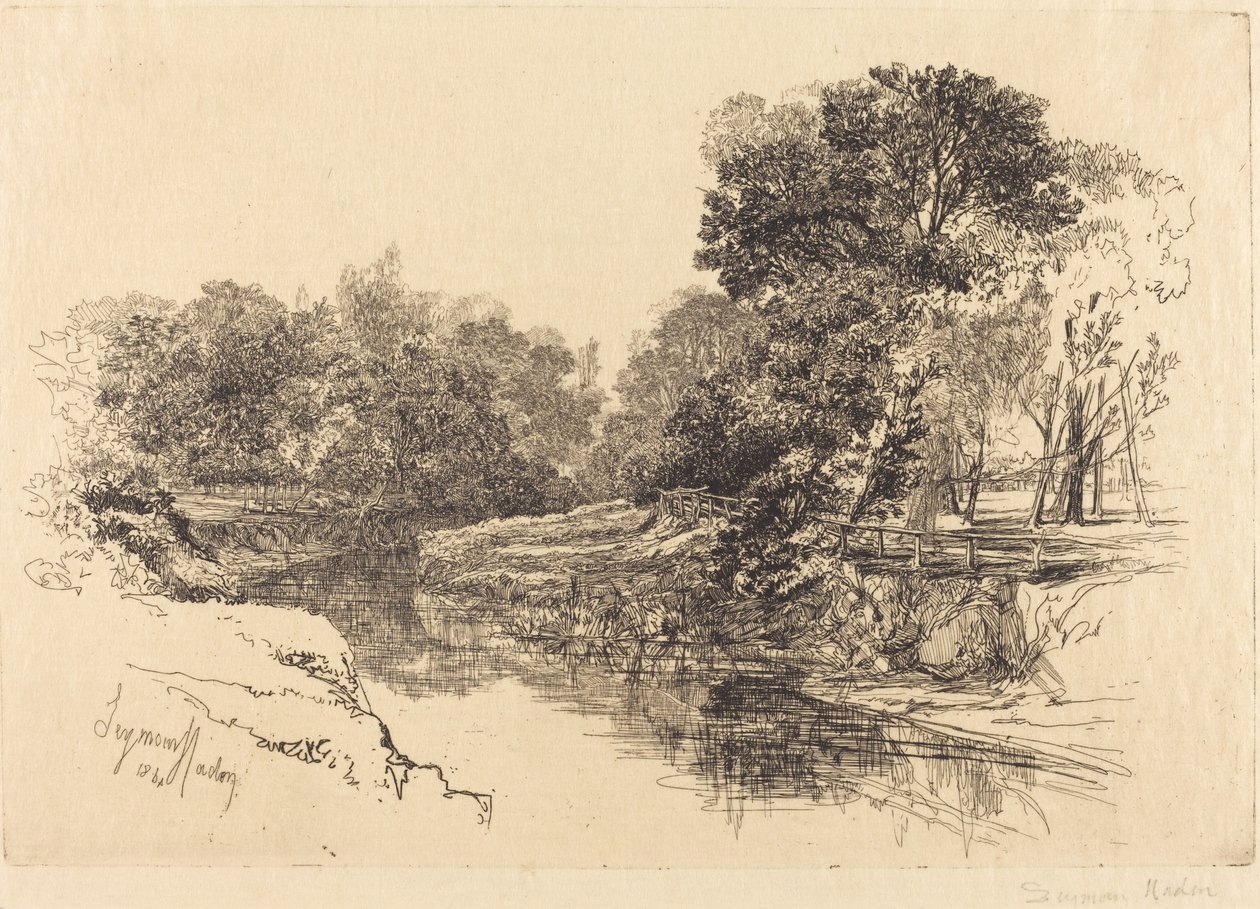 Un río en Irlanda de Francis Seymour Haden