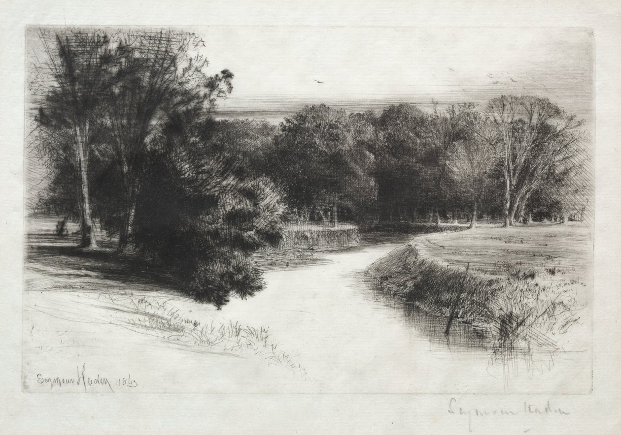 A Sunset in Ireland de Francis Seymour Haden