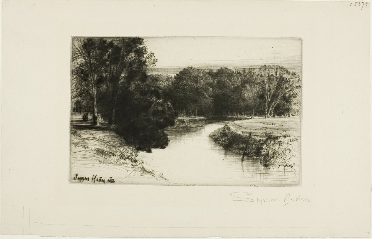 Una puesta de sol en Irlanda de Francis Seymour Haden