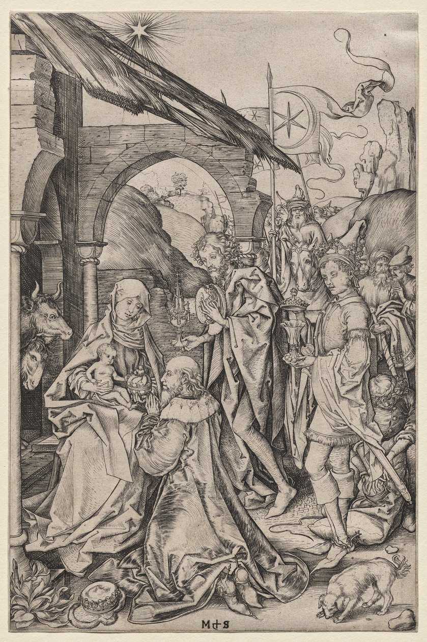 Adoración de los Magos de Francis Seymour Haden